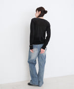 シアーベロアビスチェドッキングプルオーバー