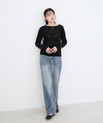 シアーベロアビスチェドッキングプルオーバー