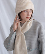 マフラードッキングニットキャップ