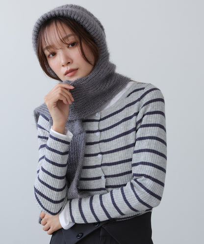 マフラードッキングニットキャップ