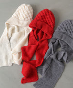 マフラードッキングニットキャップ