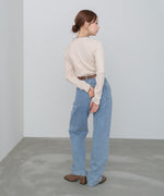 【選べるデザイン】ウェーブメローリブカットソー