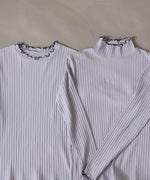 【選べるデザイン】ウェーブメローリブカットソー