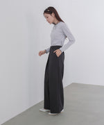 【選べるデザイン】ウェーブメローリブカットソー