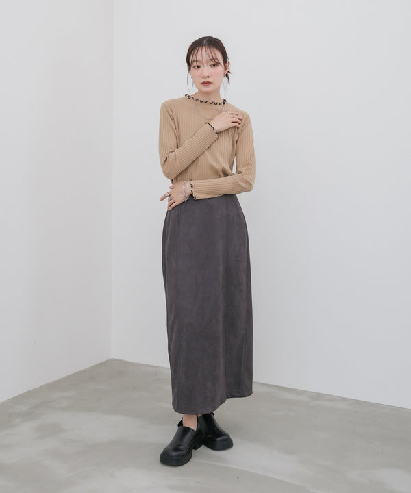 【選べるデザイン】ウェーブメローリブカットソー