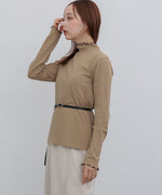 【選べるデザイン】ウェーブメローリブカットソー