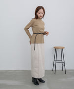 【選べるデザイン】ウェーブメローリブカットソー