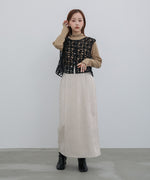 【選べるデザイン】ウェーブメローリブカットソー