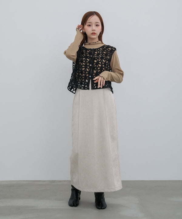 【選べるデザイン】ウェーブメローリブカットソー