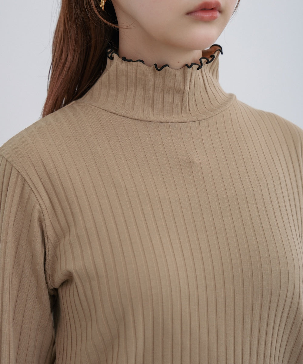 【選べるデザイン】ウェーブメローリブカットソー