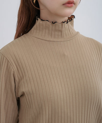 【選べるデザイン】ウェーブメローリブカットソー