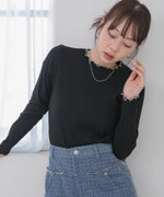 【選べるデザイン】ウェーブメローリブカットソー