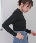 【選べるデザイン】ウェーブメローリブカットソー