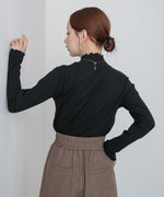 【選べるデザイン】ウェーブメローリブカットソー