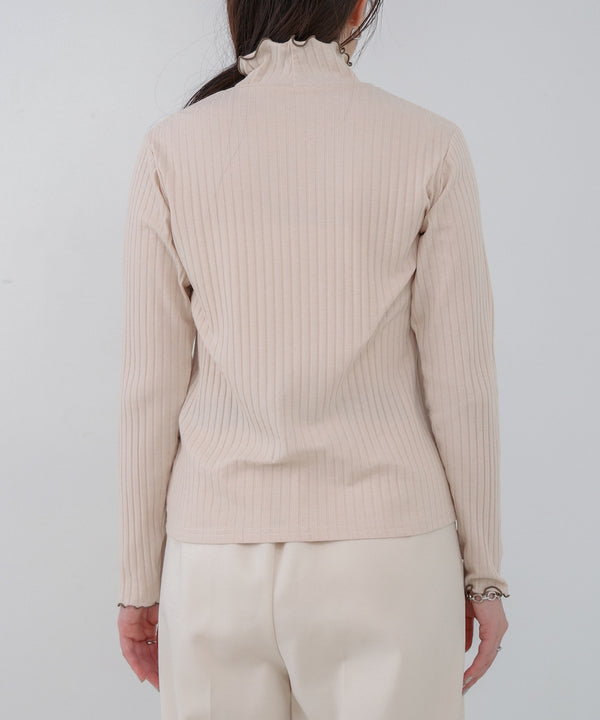 【選べるデザイン】ウェーブメローリブカットソー