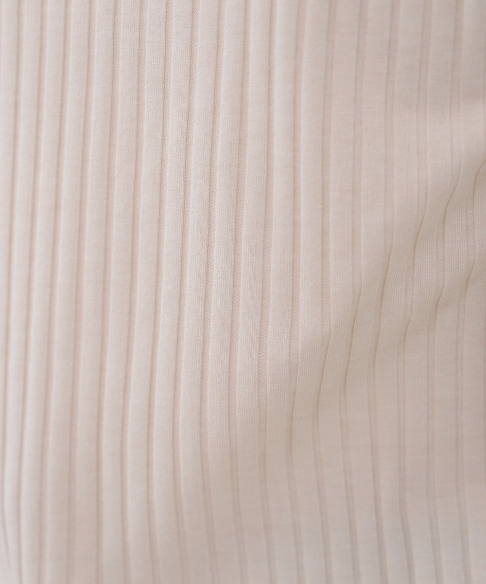 【選べるデザイン】ウェーブメローリブカットソー