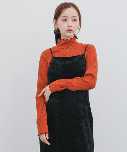 【選べるデザイン】ウェーブメローリブカットソー