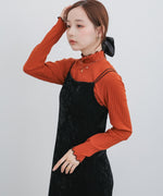 【選べるデザイン】ウェーブメローリブカットソー