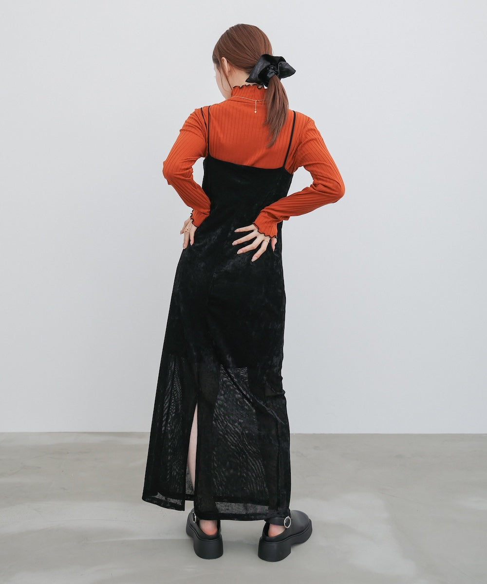 【選べるデザイン】ウェーブメローリブカットソー