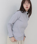 【選べるデザイン】ウェーブメローリブカットソー