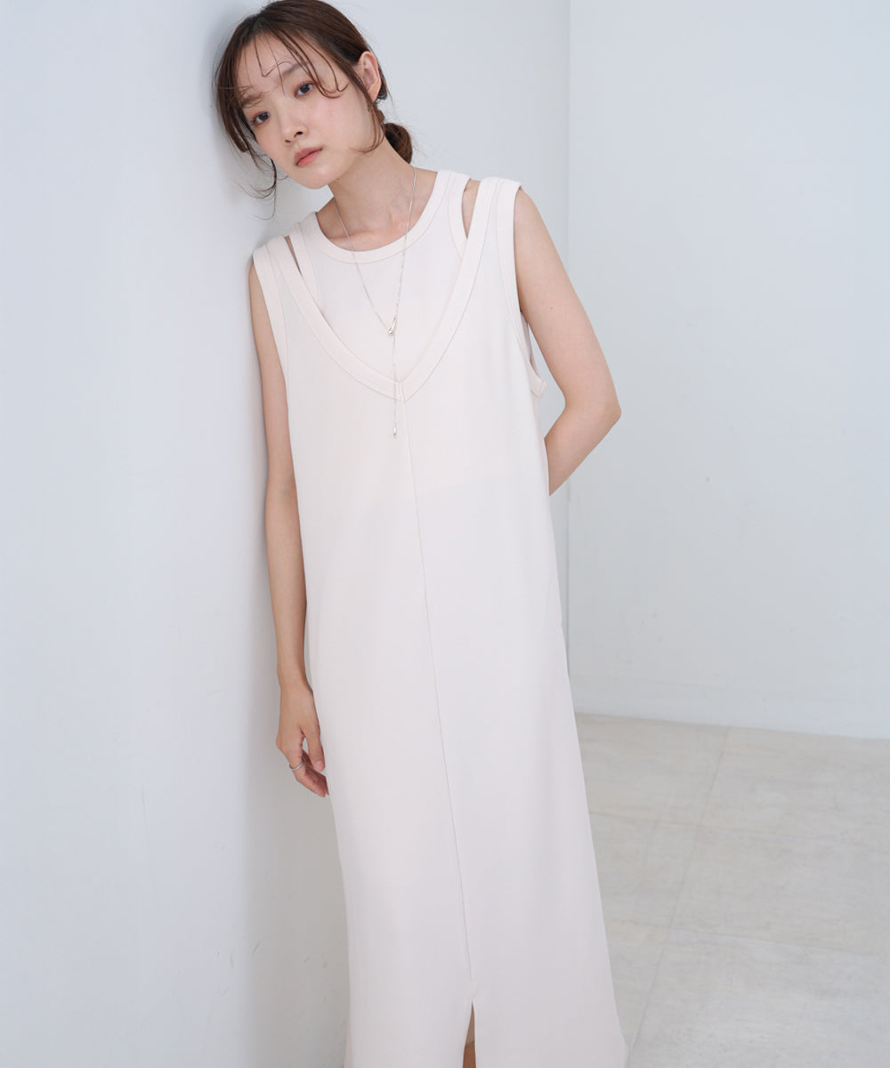 【S・Mサイズ展開】レイヤードSETワンピース