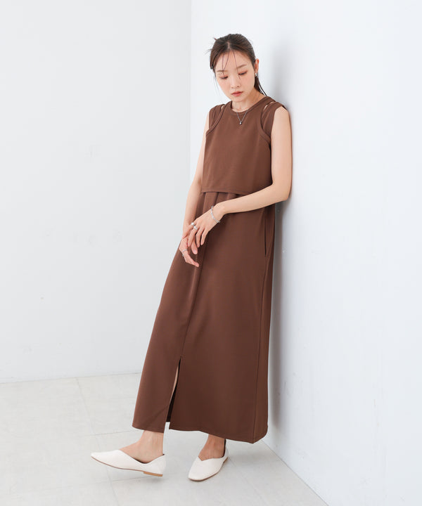 【S・Mサイズ展開】レイヤードSETワンピース