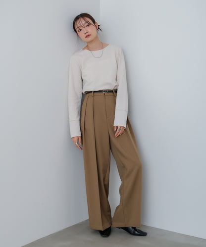 ポップコーンジャガード　メロープルオーバー