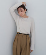 ポップコーンジャガード　メロープルオーバー