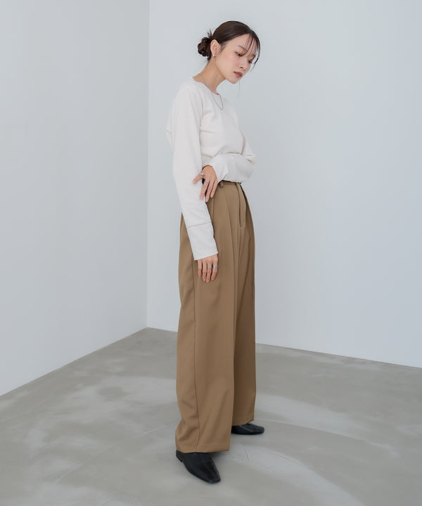 ポップコーンジャガード　メロープルオーバー