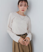 ポップコーンジャガード　メロープルオーバー