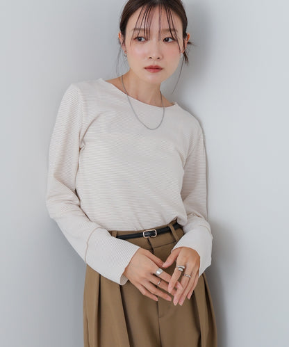 ポップコーンジャガード　メロープルオーバー