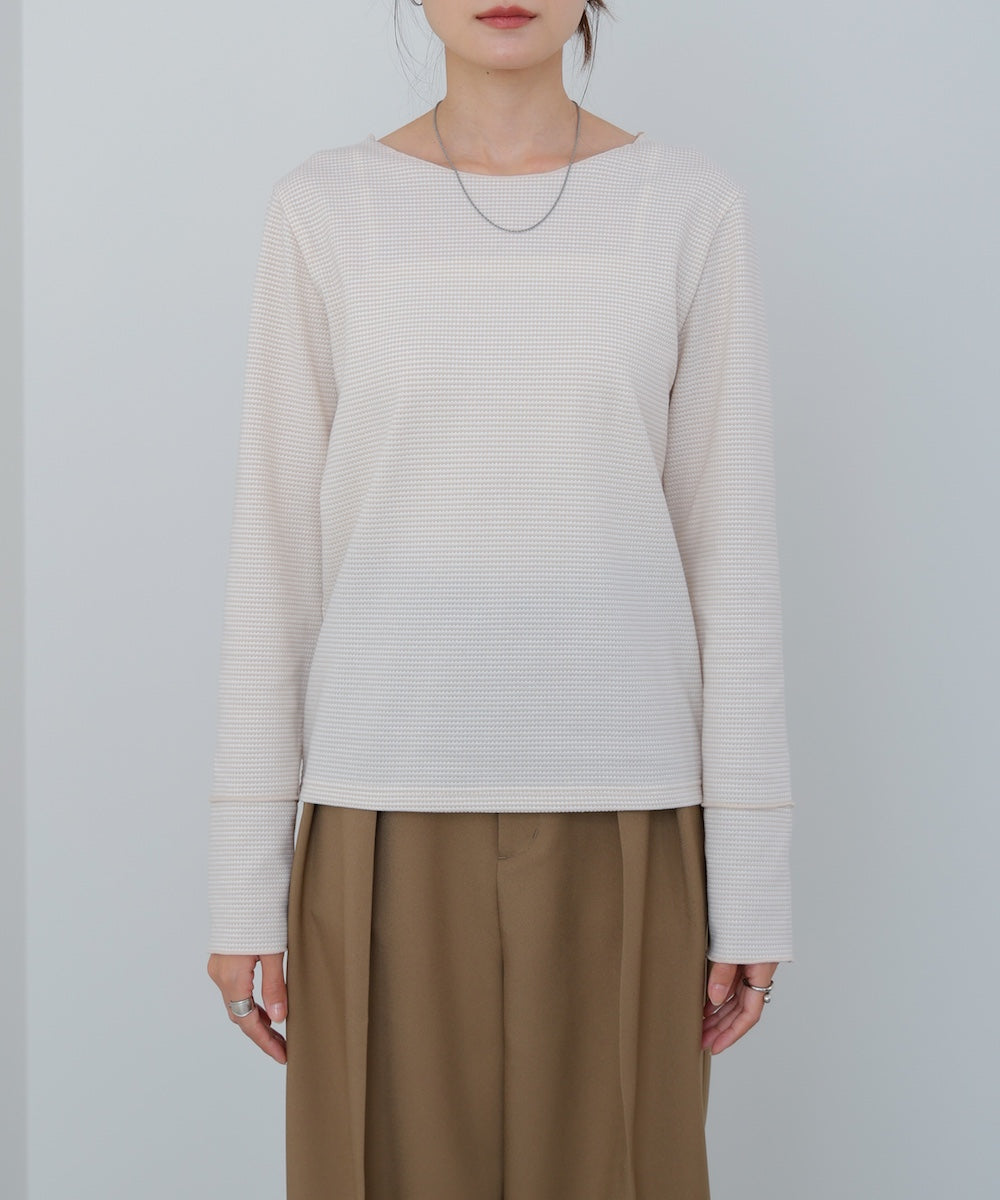 ポップコーンジャガード　メロープルオーバー