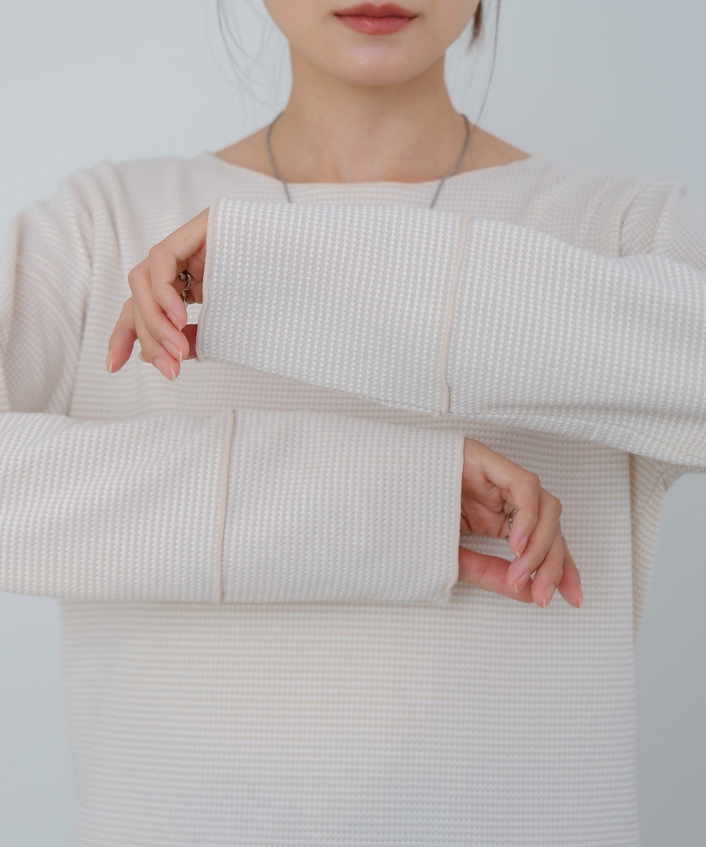 ポップコーンジャガード　メロープルオーバー