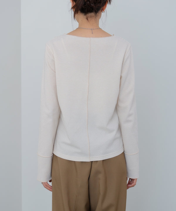 ポップコーンジャガード　メロープルオーバー