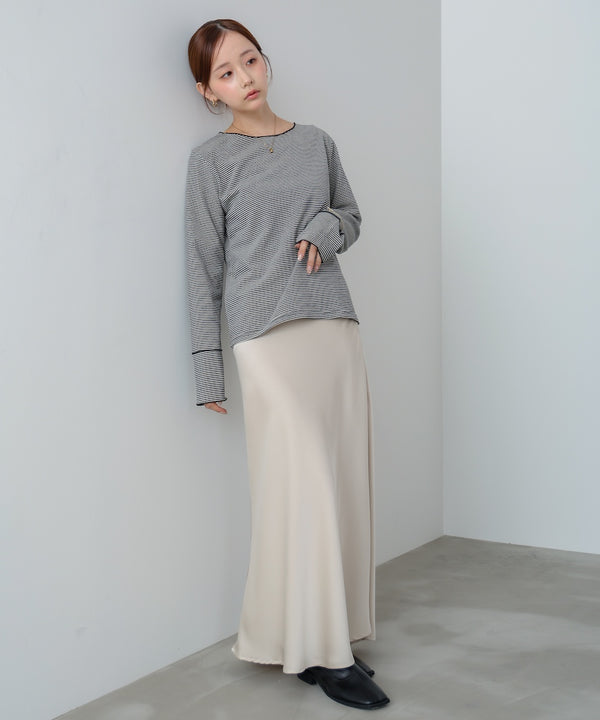 ポップコーンジャガード　メロープルオーバー