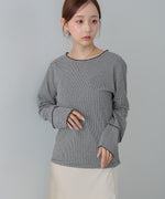 ポップコーンジャガード　メロープルオーバー