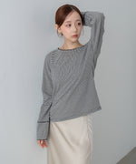 ポップコーンジャガード　メロープルオーバー