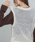 モヘアタッチシアーベスト