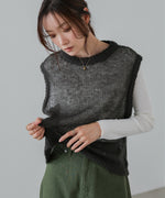 モヘアタッチシアーベスト