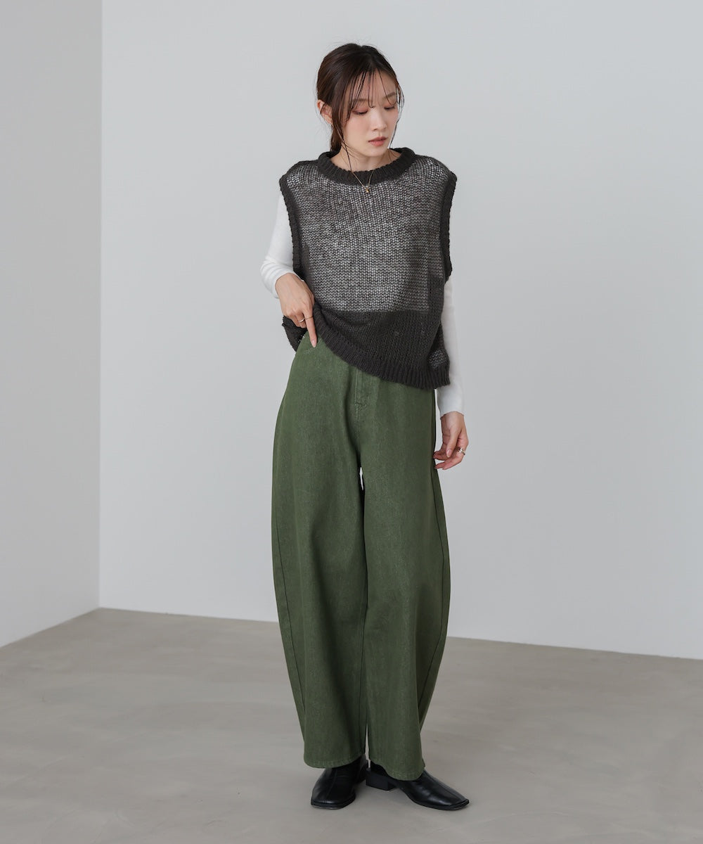 モヘアタッチシアーベスト