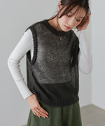 モヘアタッチシアーベスト