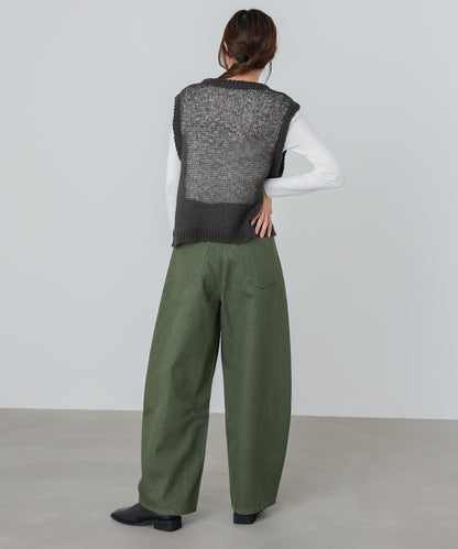 モヘアタッチシアーベスト