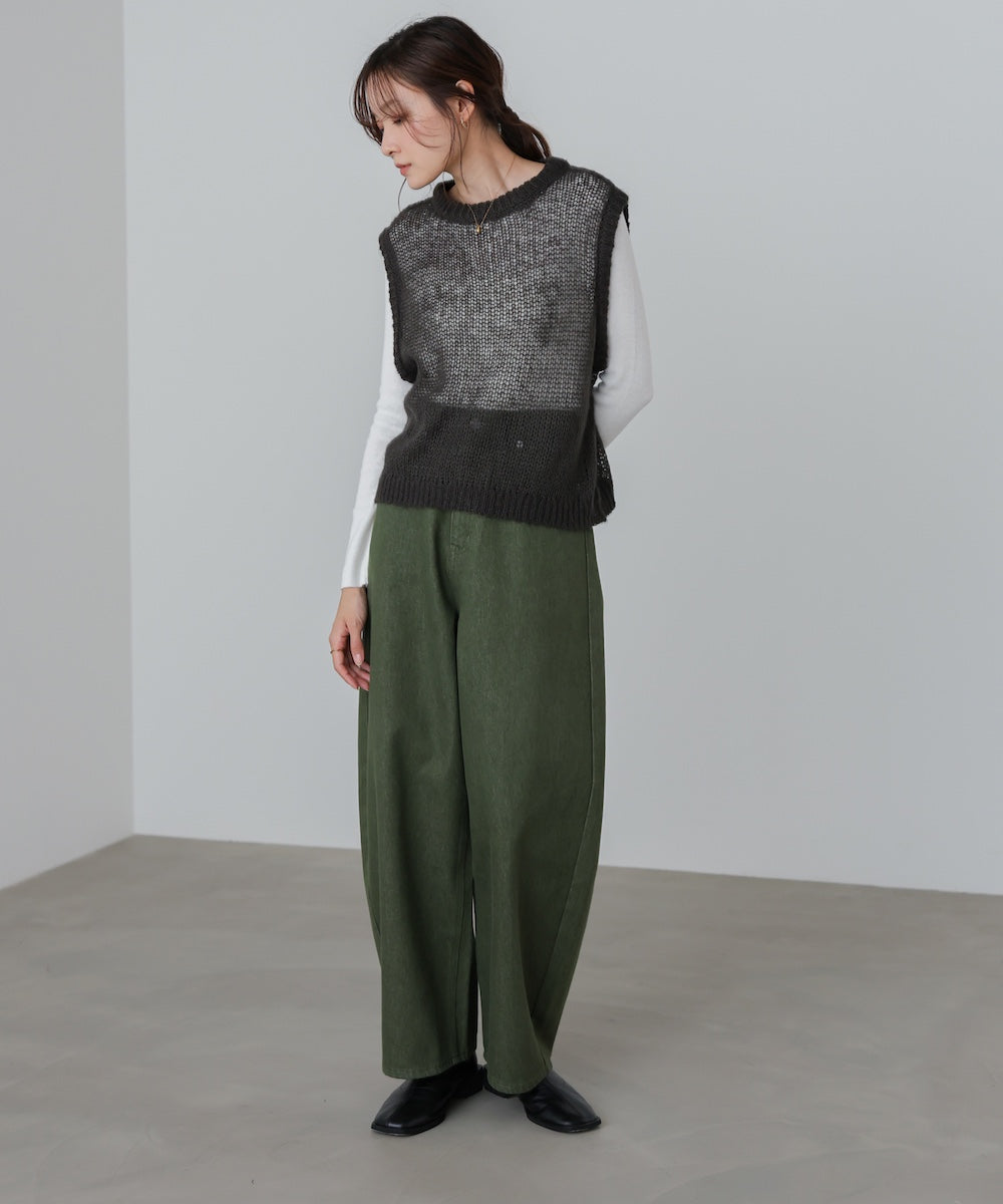 モヘアタッチシアーベスト