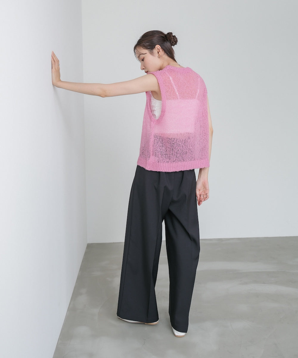 モヘアタッチシアーベスト