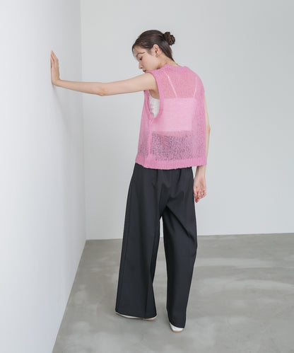 モヘアタッチシアーベスト