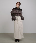 コーデュロイＩラインスカート