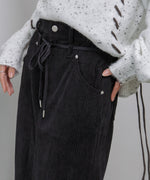 コーデュロイＩラインスカート