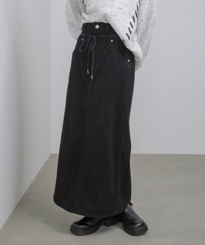 コーデュロイＩラインスカート