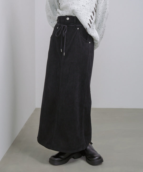 コーデュロイＩラインスカート