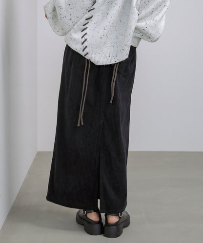 コーデュロイＩラインスカート